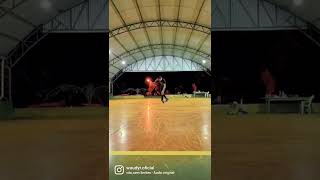 quando você quer parar o patins com estilo