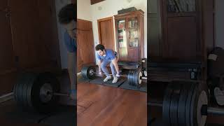 170kg Paused Deadlift #deadlift