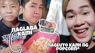 NAGLABA KAMI NGAYON❤️ AT NAGLUTO KAMI NILA CYRUS NG POPCORN!❤️✨