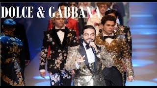 MALUMA en PASARELA Dolce & Gabbana, FELICES LOS 4 (Milan, Italy)- l KnockOut