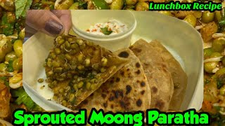 sprouts paratha recipe/lunch box recipes/breakfast recipes/tiffin recipes/paratha recipe/paratha