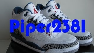 Air Jordan III True Blue Retro 2009