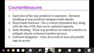 CS773: Paper Presentations on Way-predictor based channel, Fantastic timers, and Record-n-Replay