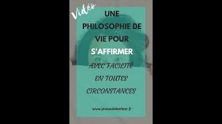 PHILOSOPHIE et VIE/ module d'intro