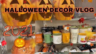 Halloween Decor Vlog 2021+HAUL | RAE DUNN. BATH AND BODY WORKS.