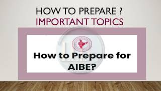 How to prepare for AIBE XIX 2024? | Important Topics | 2024 | AIBE XIX | AIBE 19