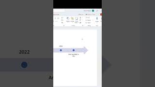 How to quickly create a timeline in Powerpoint⏱️ #powerpoint #powerpointdesign #tutorial #timeline