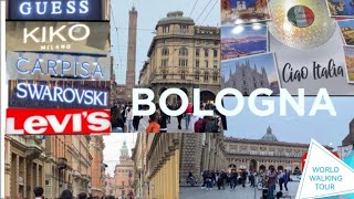 Bologna Italy | Bologna visitare|Walking tour in bologna centrale | Bologna in un giorno | BOLOGNA