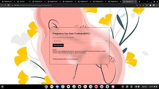 Build a Pregnancy Due Date Predictor using JavaScript