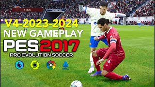 PES 2017 | NEW GAME PLAY 23-2024 V4 | 11/21/23 | PC