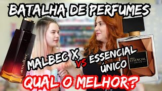 BATALHA DE PERFUMES - MALBEC X vs ESSENCIAL ÚNICO - Qual o melhor, segundo a galera? By Dani Rosa