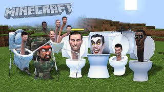 Skibidi Toilet all seasons Best Funny Minecraft Videos - Compilation #604