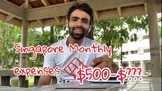 Monthly Expenses in Singapore as a Student #singapore #reality #studentlife