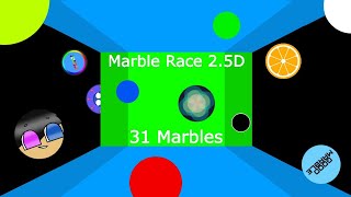 🛸 Elimination Marble Race 2.5D - Flyucer - With Mikan, Algo Marbler, Weron & MORE 🛸