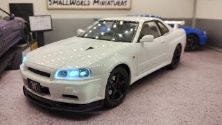 Miniatura Nissan Skyline R34 Escala 1/24 Som/led 21cmR$ 269,00#nissan #skyline #toyota #sky #bmw