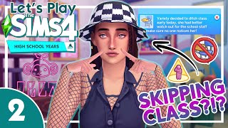 Socially Awkward Rebel Looking 4 Love🔎 Let's Play High School Years in #TheSims4 EP #2