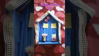 Newspaper balcony craft/ How to make a beautiful home / house