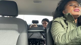 Vlog: drive with us , dentist + food #tacobell #chick-fil-a