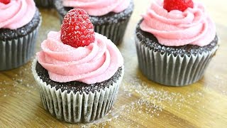 Chocolate Raspberry Cupcakes | sweetco0kiepie