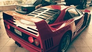 FERRARI F40 MONACO ACCELERATION 2016