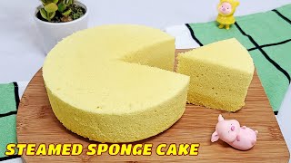 Soft Fluffy Steamed Sponge Cake | Bánh Bông Lan Hấp [Subtitles] HNC Kitchen