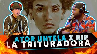 EL REY DEL RAP PERU Ator Untela - La trituradora  RIP⛓️ VIDEO REACCION