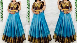 Festival Lehnga draping styles for all occasion/Saree Wearing new style saree Wearing