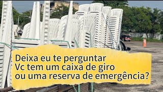 Boa noiteDeixa eu te perguntar       Vc tem um caixa de giro ou uma reserva de emergência?