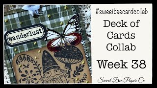 Week 38 Collage Collab | Deck of Cards Collab Weekly Project | Collage Challenge #sweetbeecardcollab