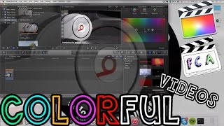 Final Cut Pro X - How to Create Colorful/Vibrant Videos (Boost Saturation/Exposure)