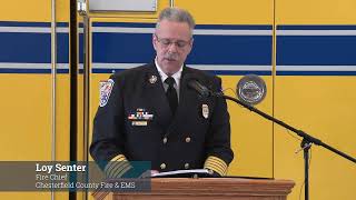 Matoaca Fire Station No. 8 Ribbon Cutting. Sept 4, 2024