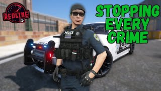 Stopping Every Crime in GTA RP - RedlineRP