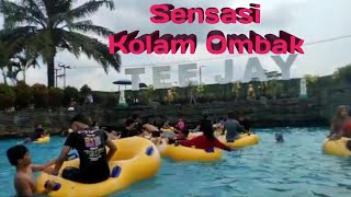 SENSASI KOLAM OMBAK WATER PARK TEE JAY TASIKMALAYA