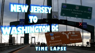 New Jersey to Washington DC Time Lapse