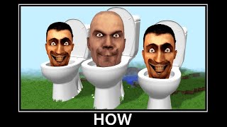 Skibidi Toilet all seasons Best Funny Minecraft Videos - Compilation #546