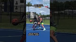 Watch this smooth handle session 😮.. the finish with the layup was..🫣 #basketball #shorts