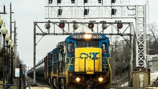 Full HD: An Epic Day of Railfanning on the BNSF Racetrack at Westmont and Downers Grove IL. 4/14/13