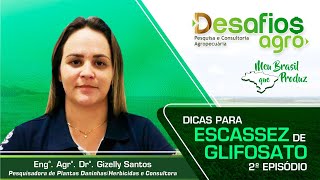 Dicas para escassez de glifosato. 2º Episódio.