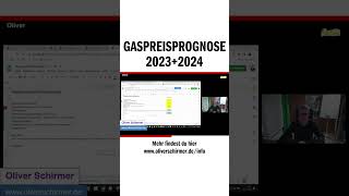 Gaspreisprognose 2023+2024