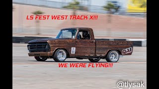 LS FEST WEST TRACK X!!! SHE WAS FLYING!!!