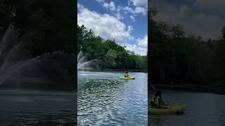 Family Chilling  Day || Kayaking and Paddle Boating #shortvideo