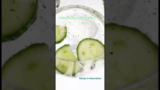 Hendrick’s Gin Tonic #cocktail #cocktailrecipe in description