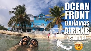 Bahamas Ocean Front Airbnb with a SWING and POOL! Nassau Bahamas New Providence Island