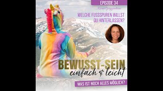 Episode 34 - Welche Fussspuren willst du hinterlassen? - Karin Guggenheim