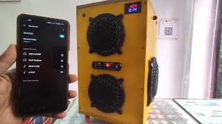 Make a portable Bluetooth party speaker' DIY ' have some fun #video #diy