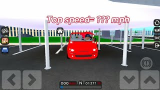 How slow is the slowest car in the game? Car Dealership tycoon (#roblox)