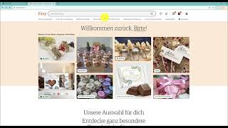 Etsy: Neue Nachrichten in Etsy anzeigen