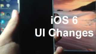 11 UI Changes In iOS 6 Beta 1