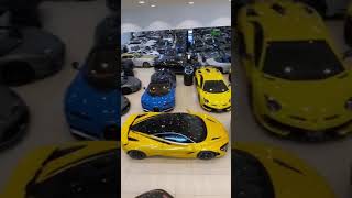 The biggest luxury car showroom in UAE