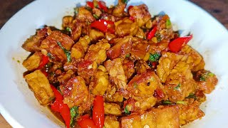 MENU EKONOMIS DAN SIMPEL||SAMBAL GORENG TEMPE KECAP